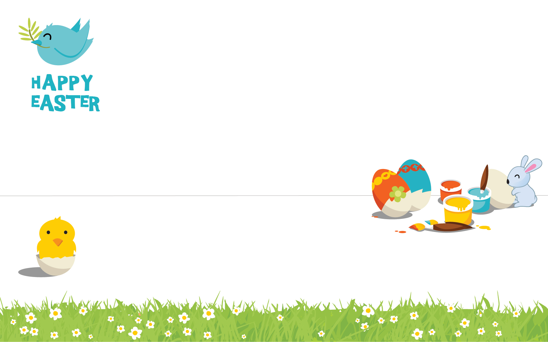 Easter Desktop Wallpaper Which Is Under The