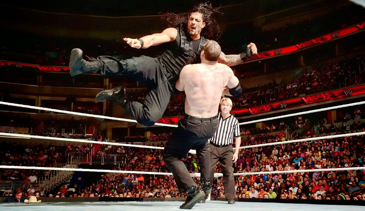 Quality Wallpaper Of Wwe Raw Roman Reigns Vs Kane New HD