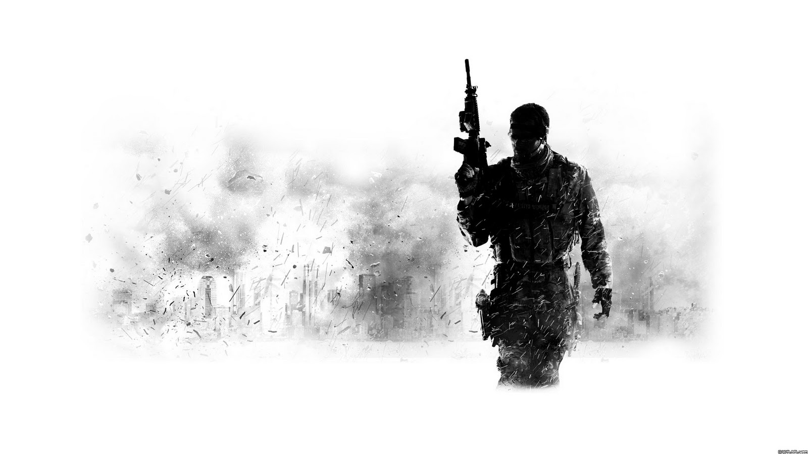 Call Of Duty Mw3 Wallpaper White Background