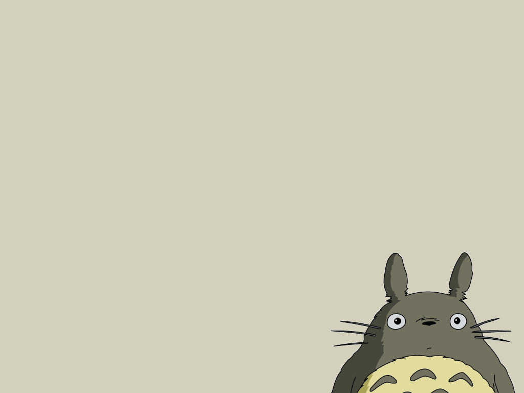 Molang  Totoro Desktop Wallpaper  Kawaii Hoshi
