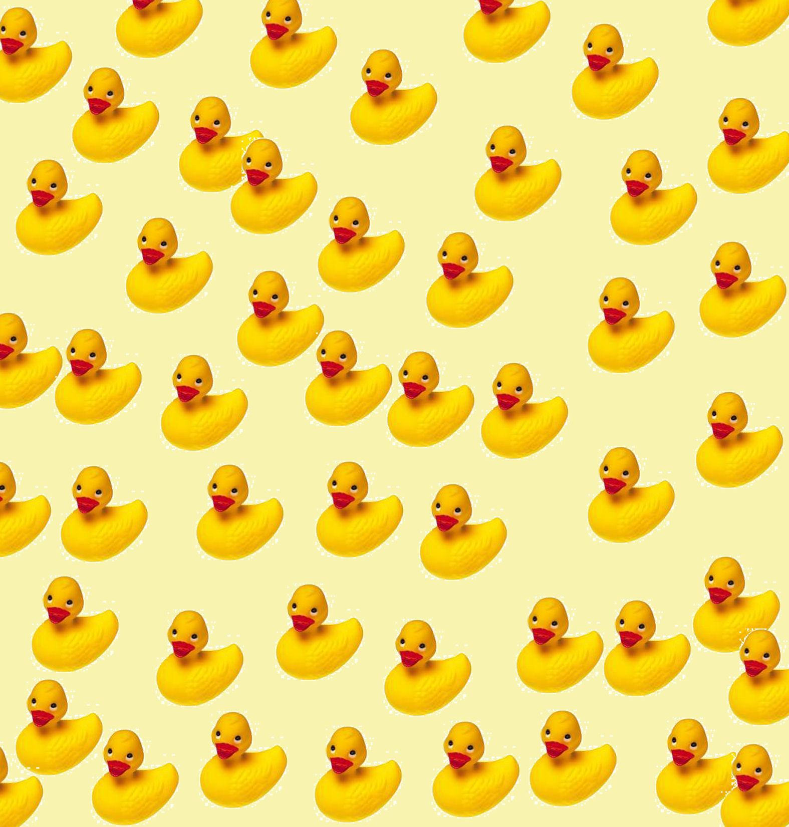 Rubber Duckie Puter Wallpaper