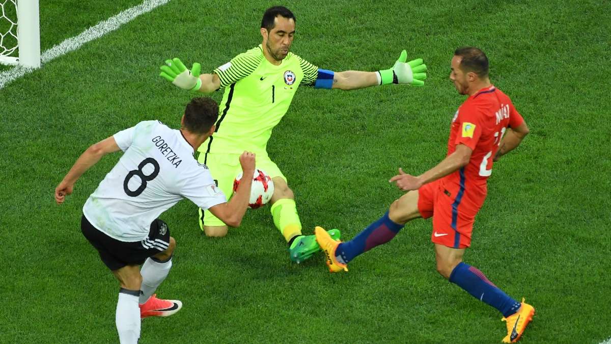Chile Gegen Deutschland Finale Im Fifa Confederations Cup