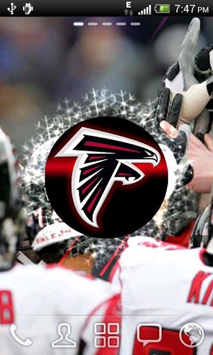 Bigger Atlanta Falcons Live Wallpaper For Android Screenshot