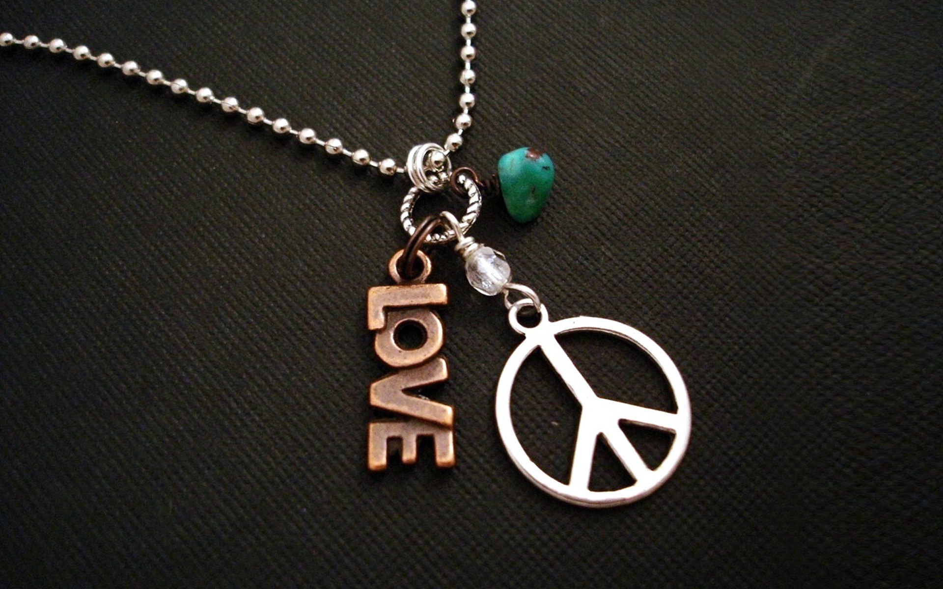 Peace Love Logo HD Wallpaper
