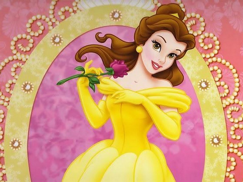 Download Cute Aesthetic Disney Princess Belle Purple Wallpaper  Wallpapers com
