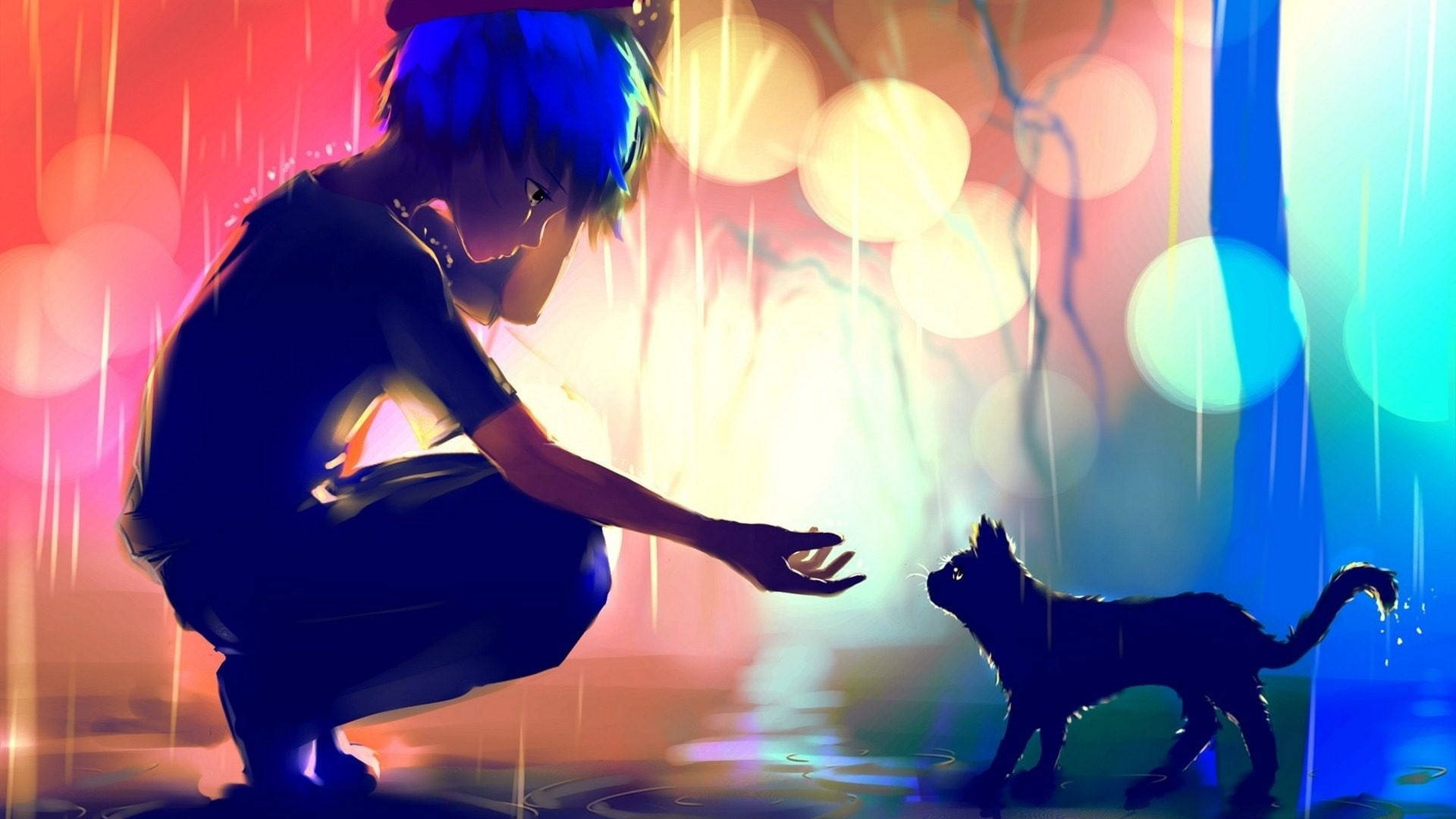 Alone Sad Anime Boys Wallpaper