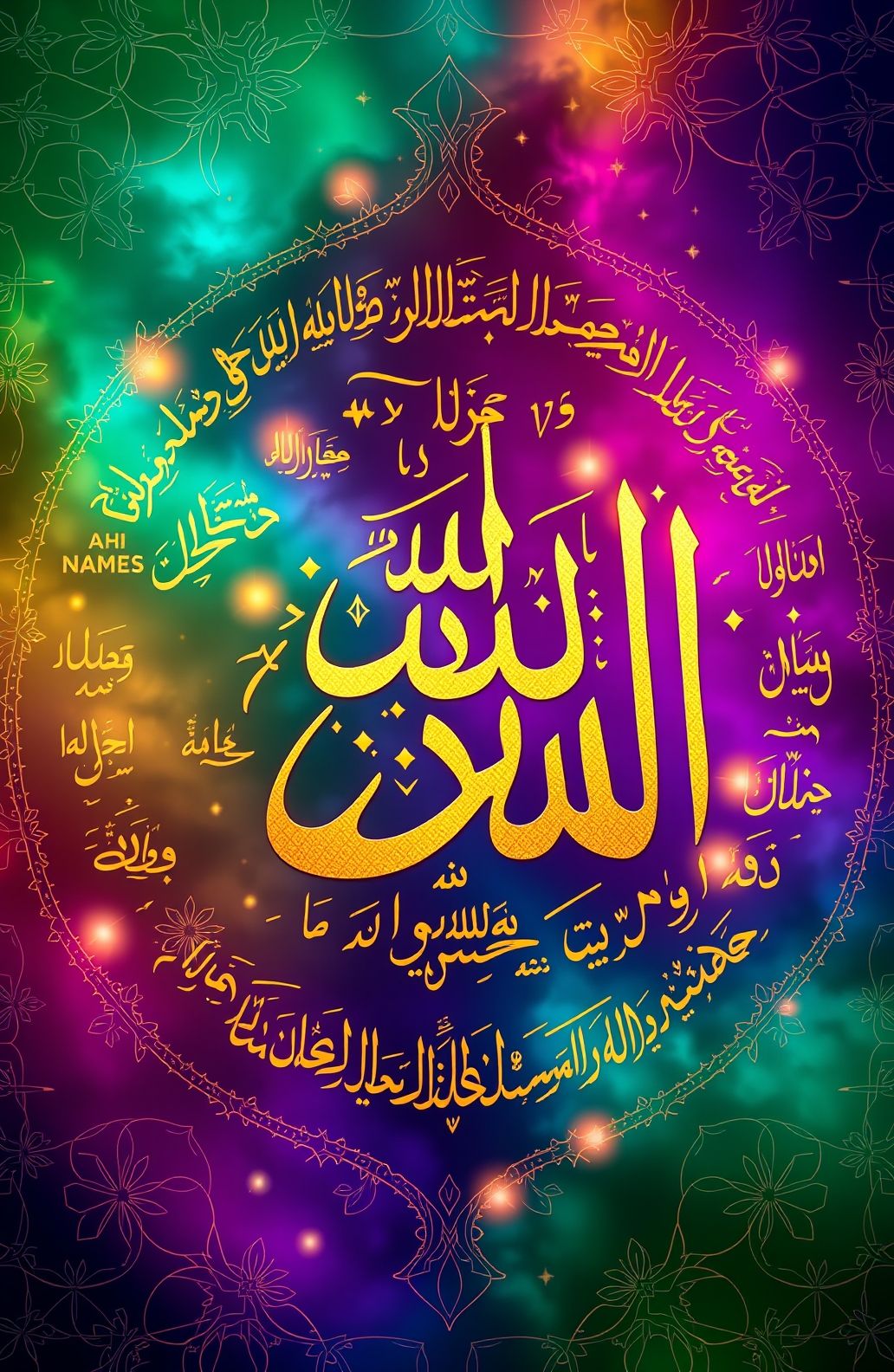 Names Of Allah Wallpaper