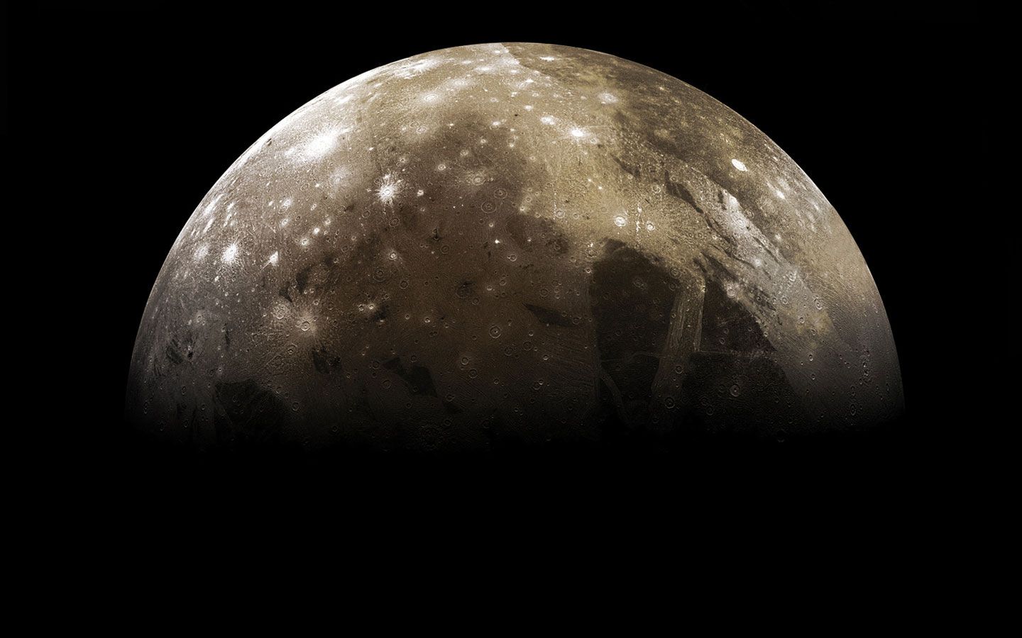 Ganymede Jupiter Moons Moon Space Pictures