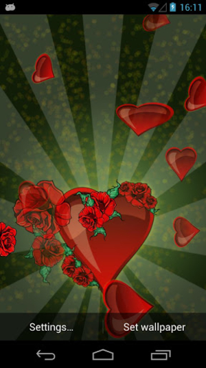 Hearts And Roses Live Wallpaper S Multimedia Gallery