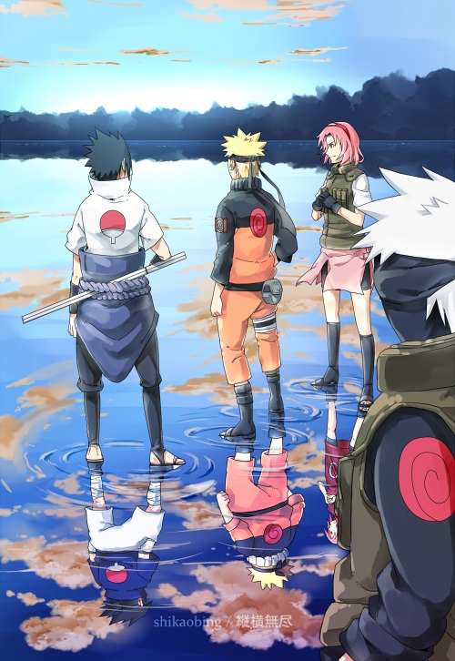 Dan Kakashi Dalam Team Naruto Shippuden Wallpaper Terbaru