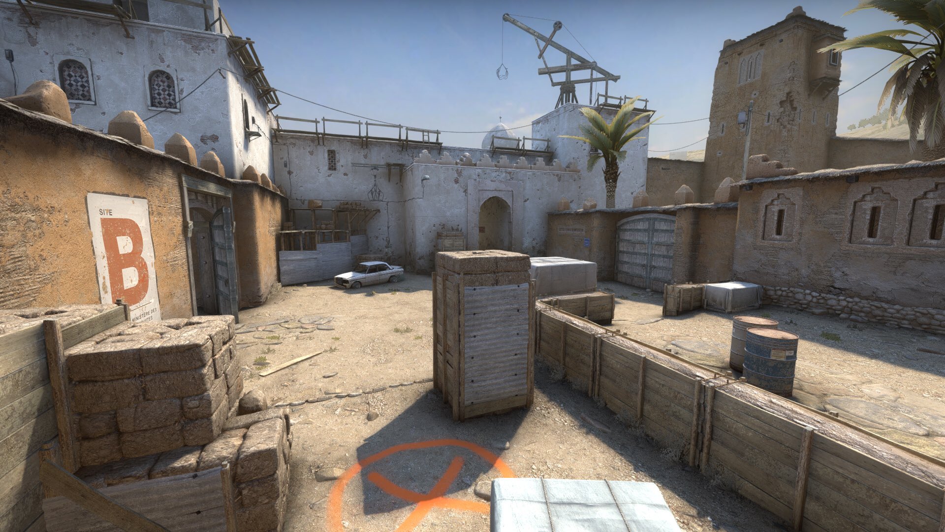 First Look At Bombsite B Of New Dust Map In Cs Go Pak Gamers