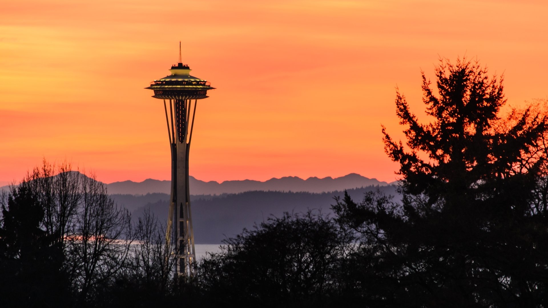 Space Needle HD Wallpaper
