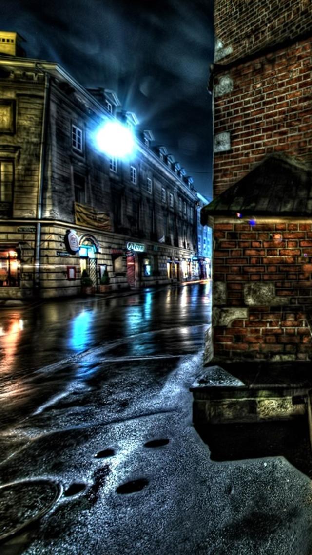 HD Wallpaper City Street Related iPhone
