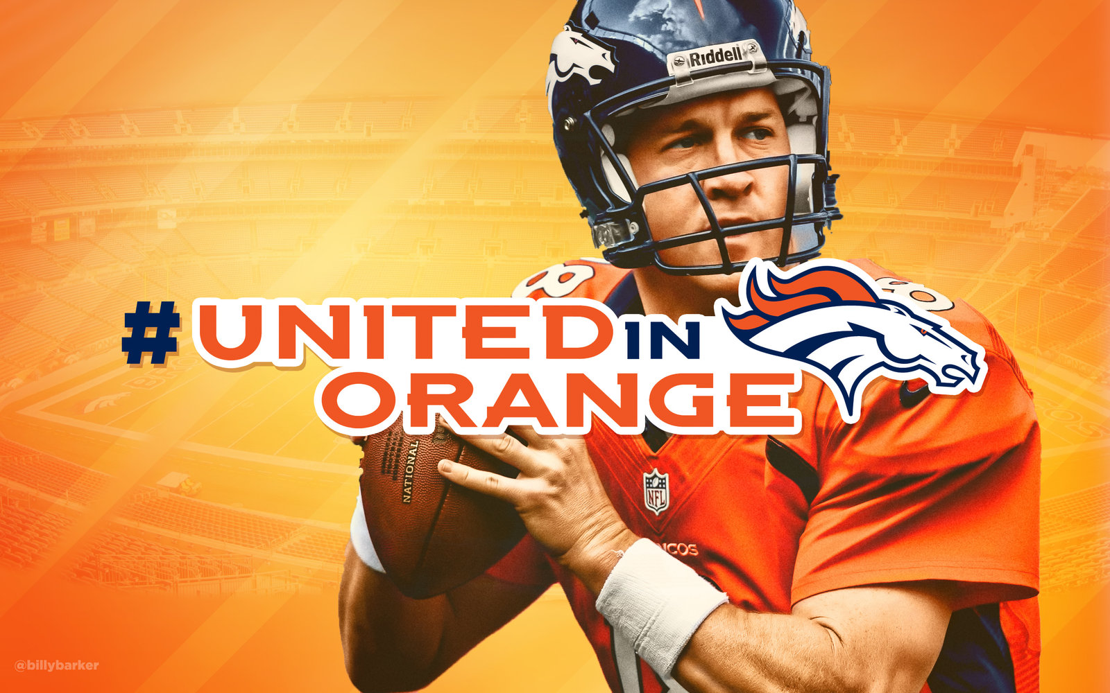 Denver Broncos United In Orange Desktop Background By Yt458 On