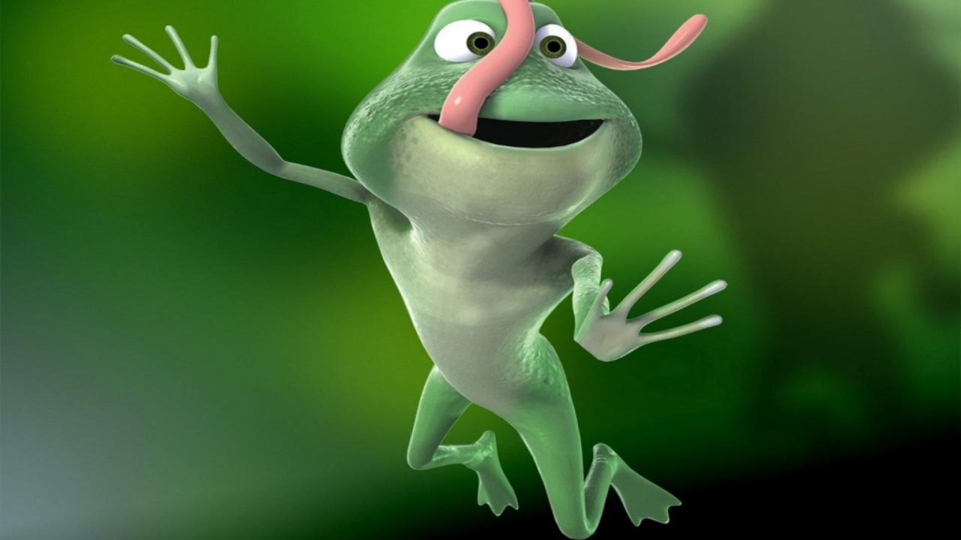 Back Gallery For animated frog wallpaper