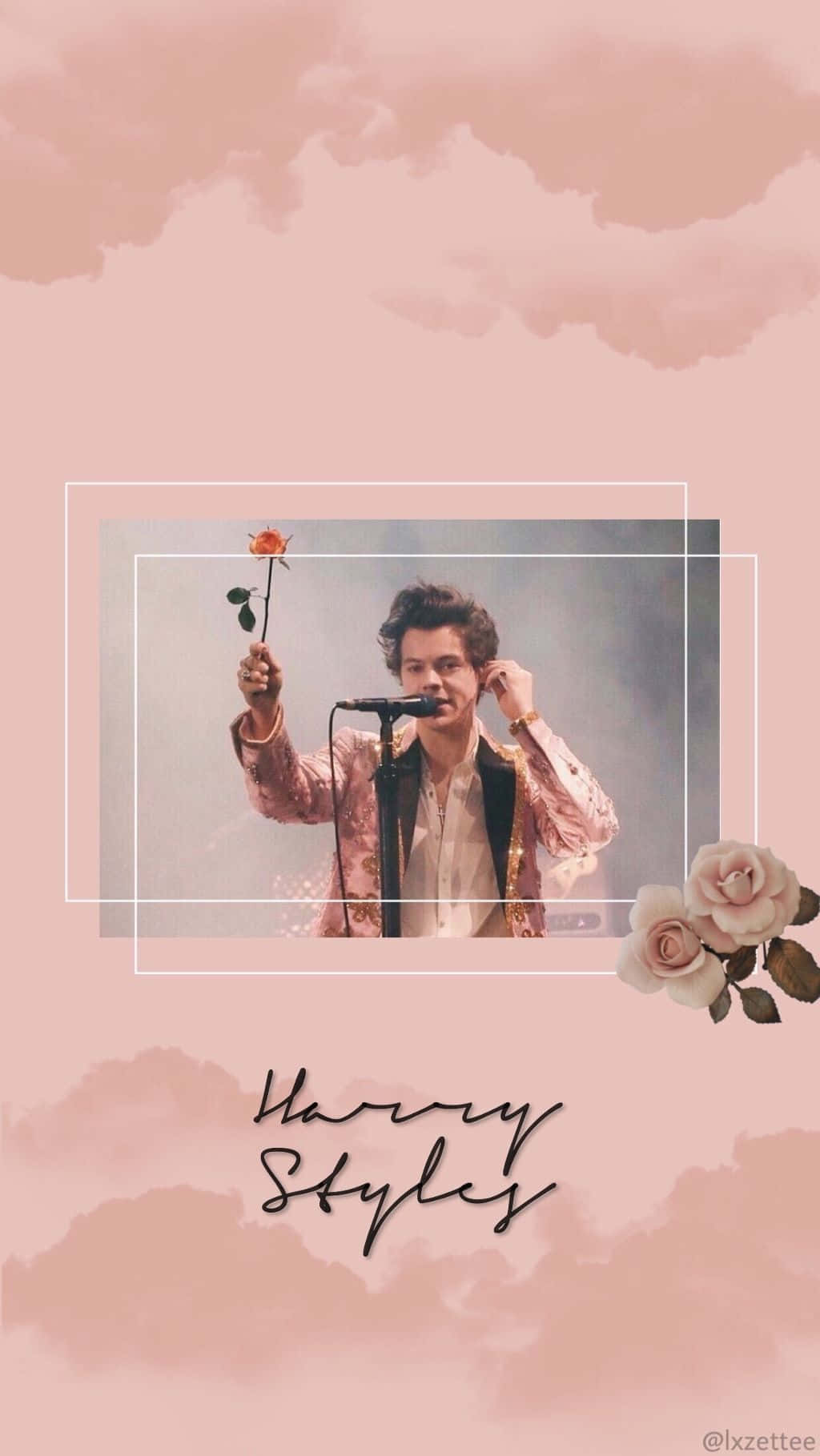 Harry Styles Goes Solo With His Debut Album Cover Wallpaper