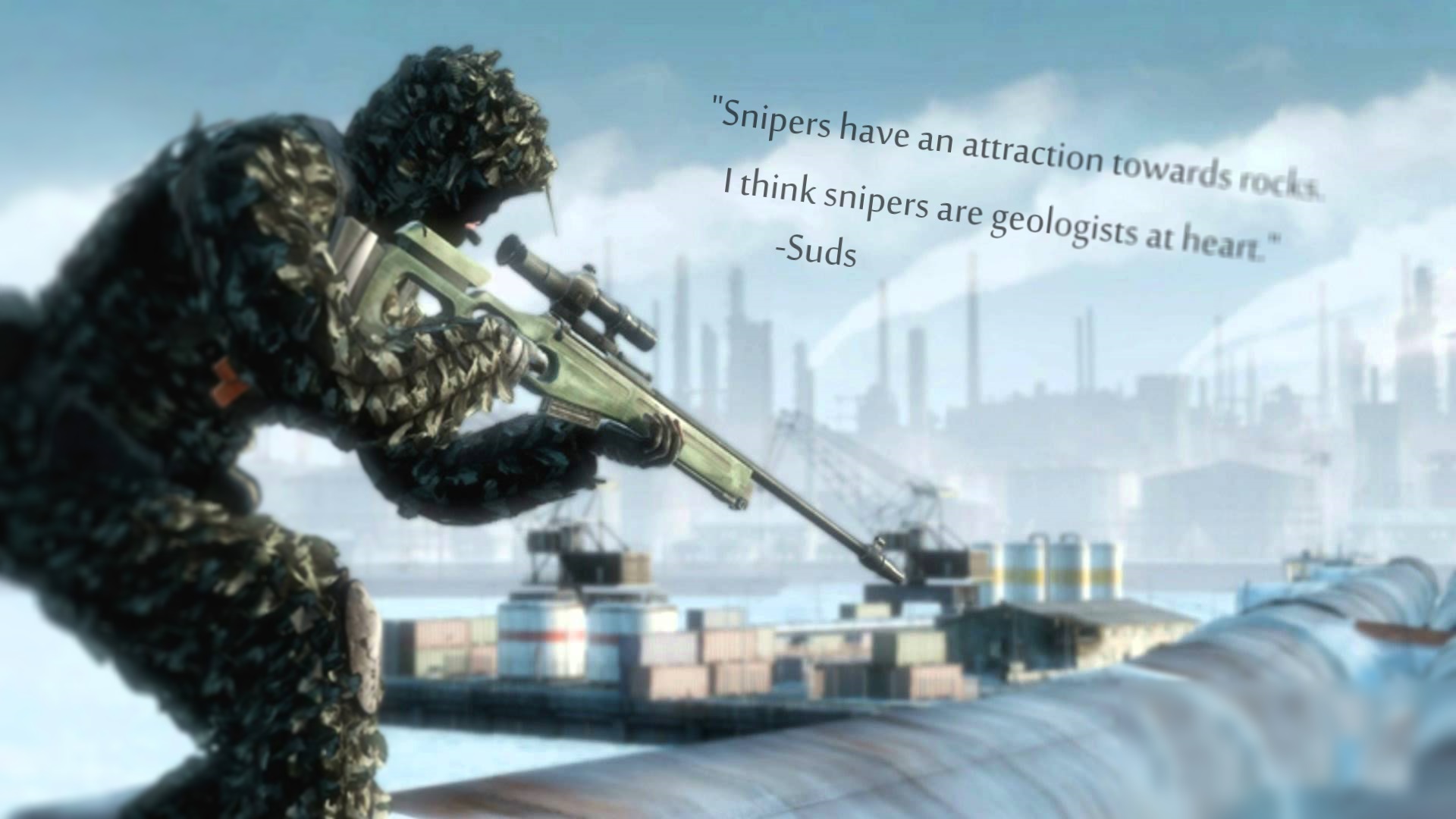 Bfbc2 Made A Wallpaper With My Favorite Quote Thoughts
