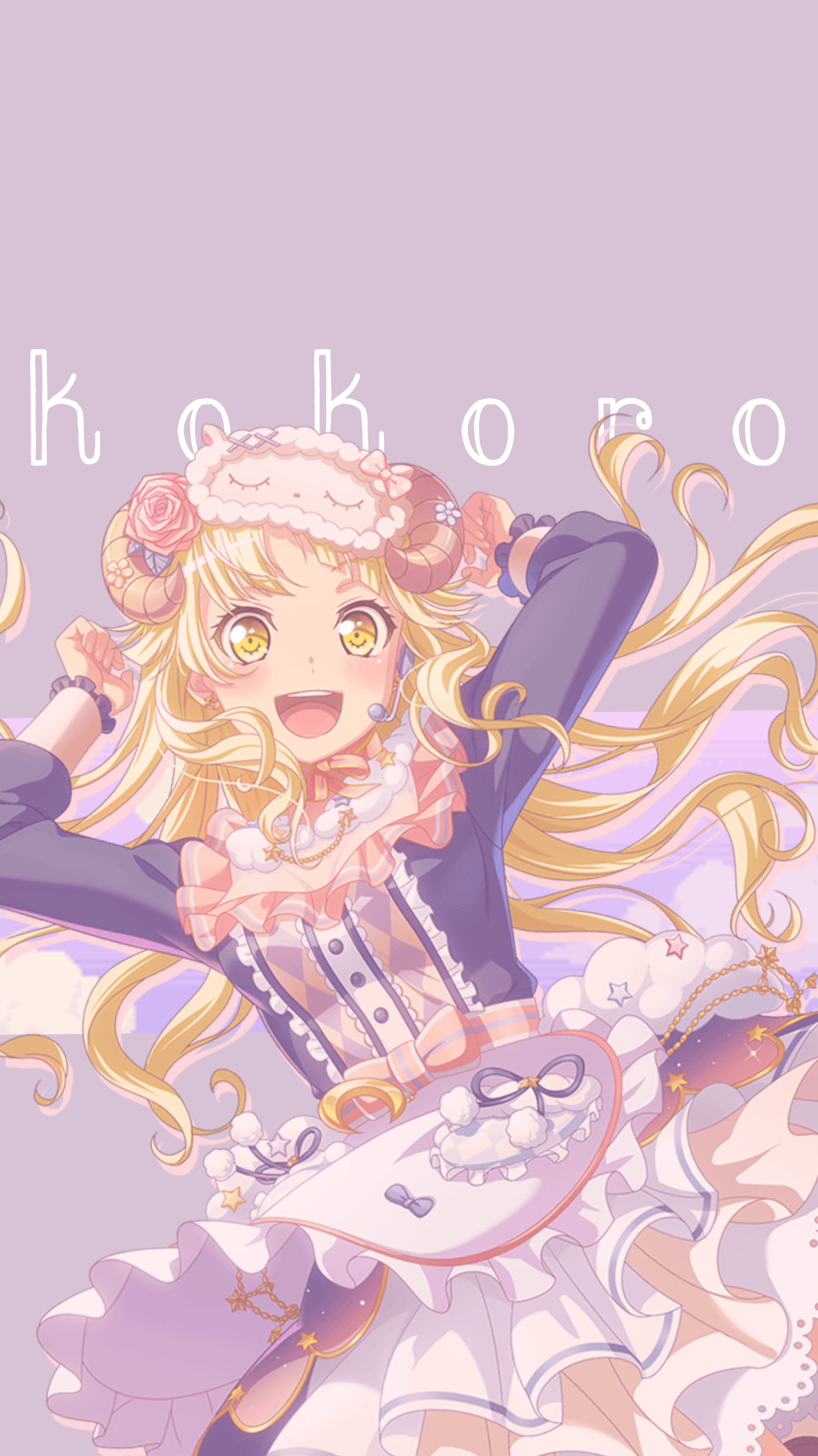 Happy Birthday Kokoro I made a simple wallpaper edit to celebrate 1500x2668