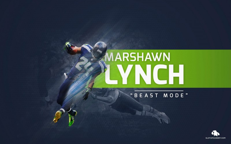 Marshawn Lynch 2015 Seattle Seahawks Wallpaper by wallpaperspalcom