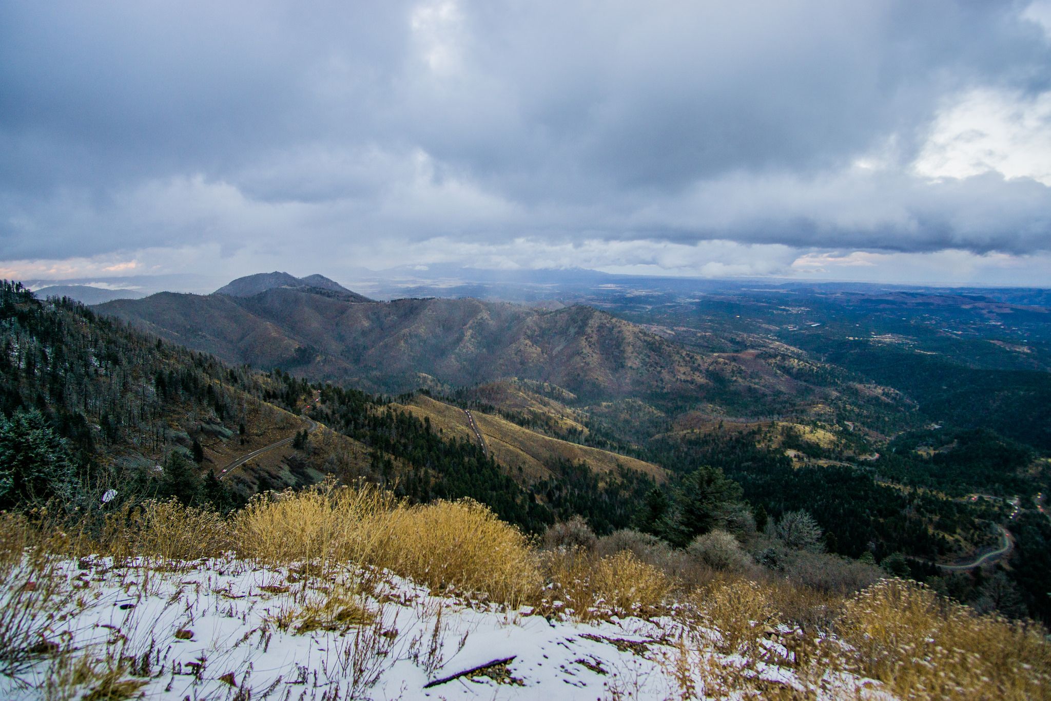 Winter In Ruidoso New Mexico Oc