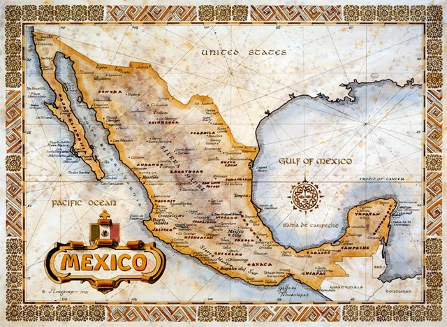 Mexico One Treasure Limited Wall Mural   Traditional   Wall Decals