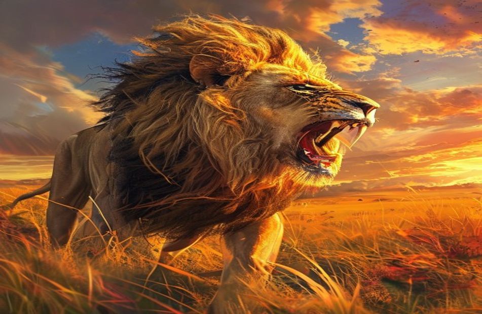 Roaring Lion Wallpaper
