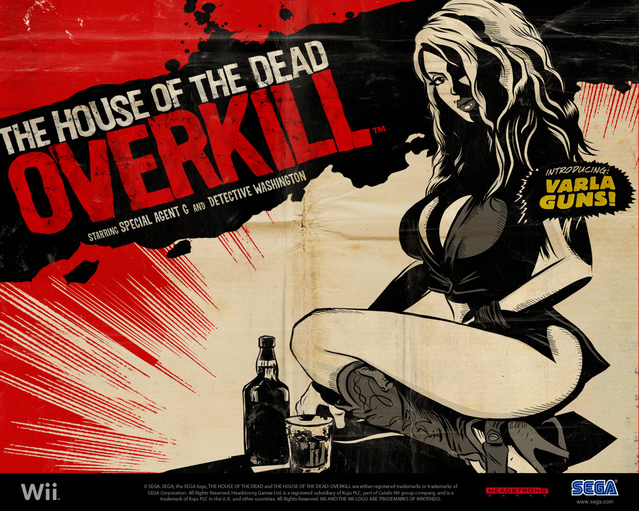 The House Of Dead Overkill Wallpaper Varla Guns