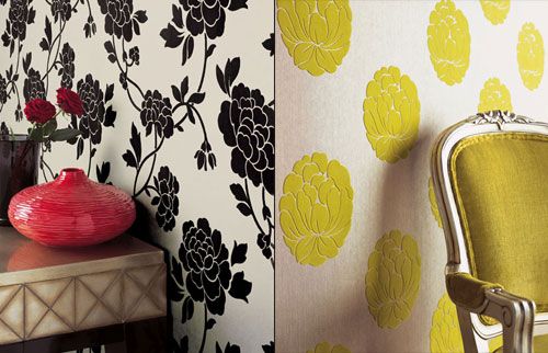 Fabric Wallpaper And Decals With Starch Things I Need To Make Pin