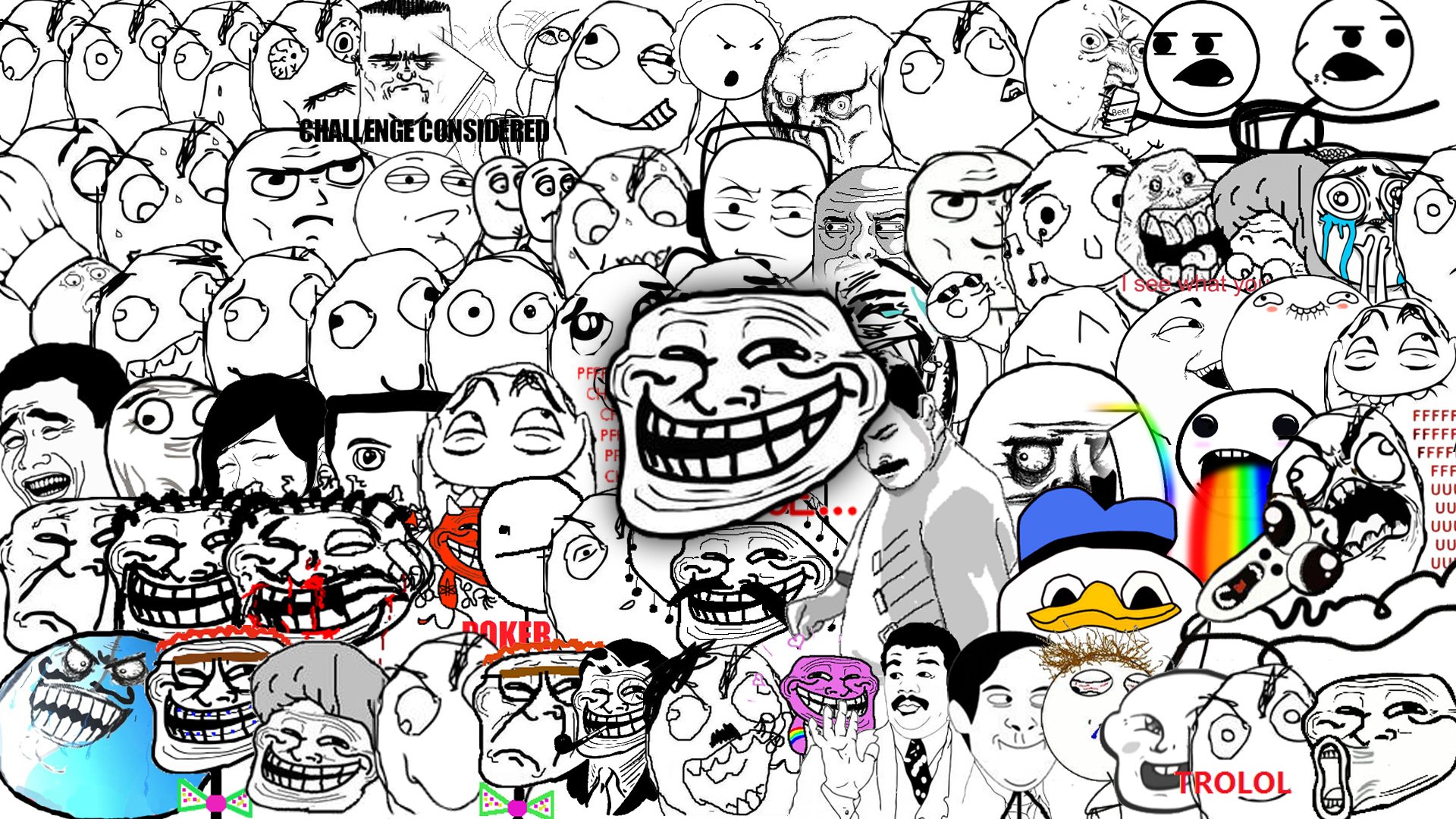 65 Troll Face Wallpaper On Wallpapersafari