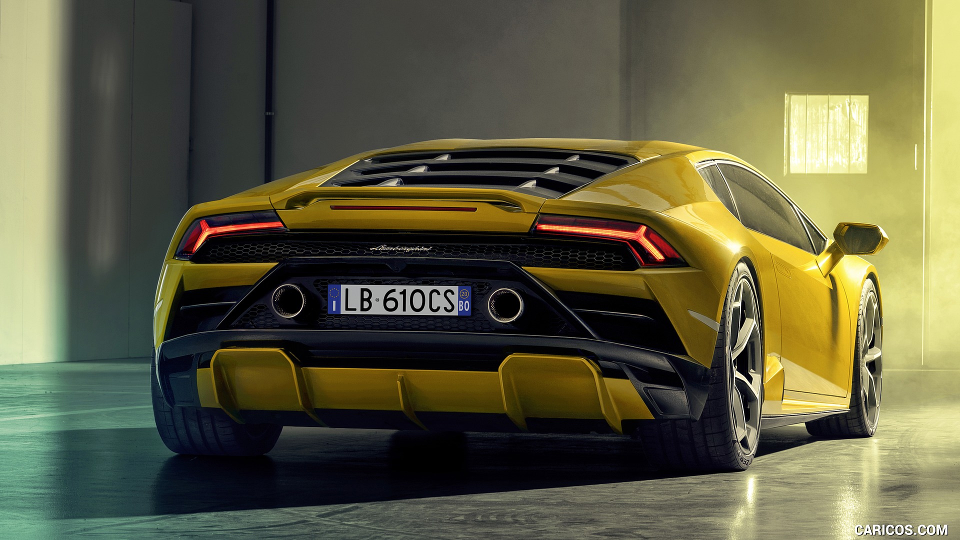 Lamborghini Hurac N Evo Rwd Rear HD Wallpaper