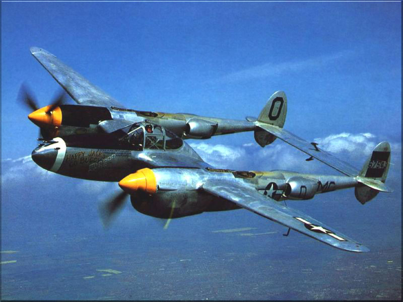 Air Plane Lockheed P38 Lightning Wallpaper Background