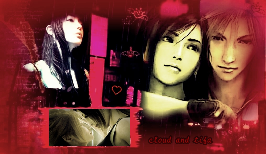 Cloud And Tifa Wallpaper By Supernaturallover