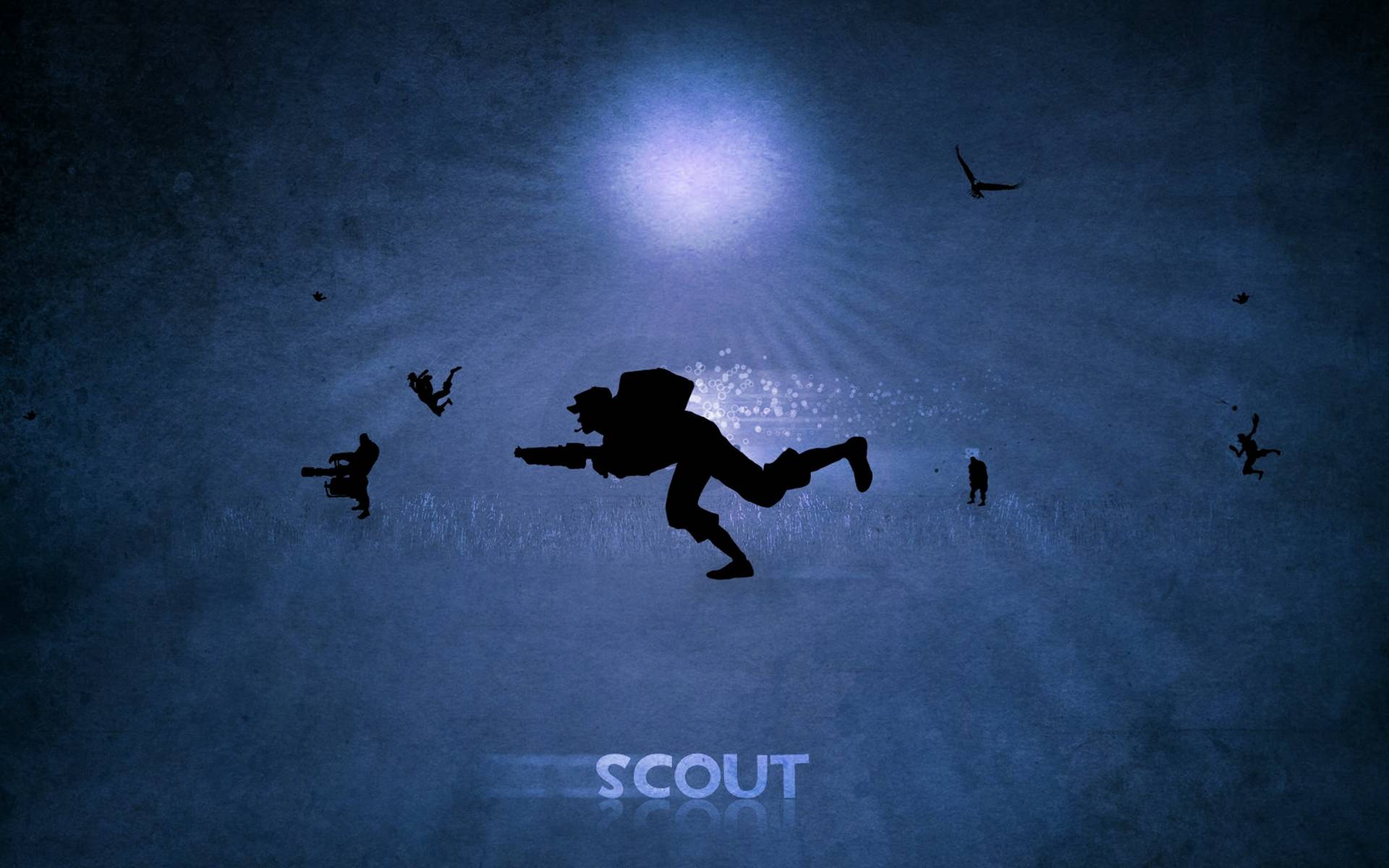 Scout Tf2 Team Fortress Wallpaper Background