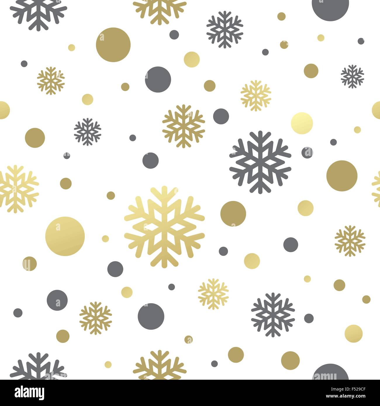 Free download Seamless white christmas wallpaper with black and golden ...