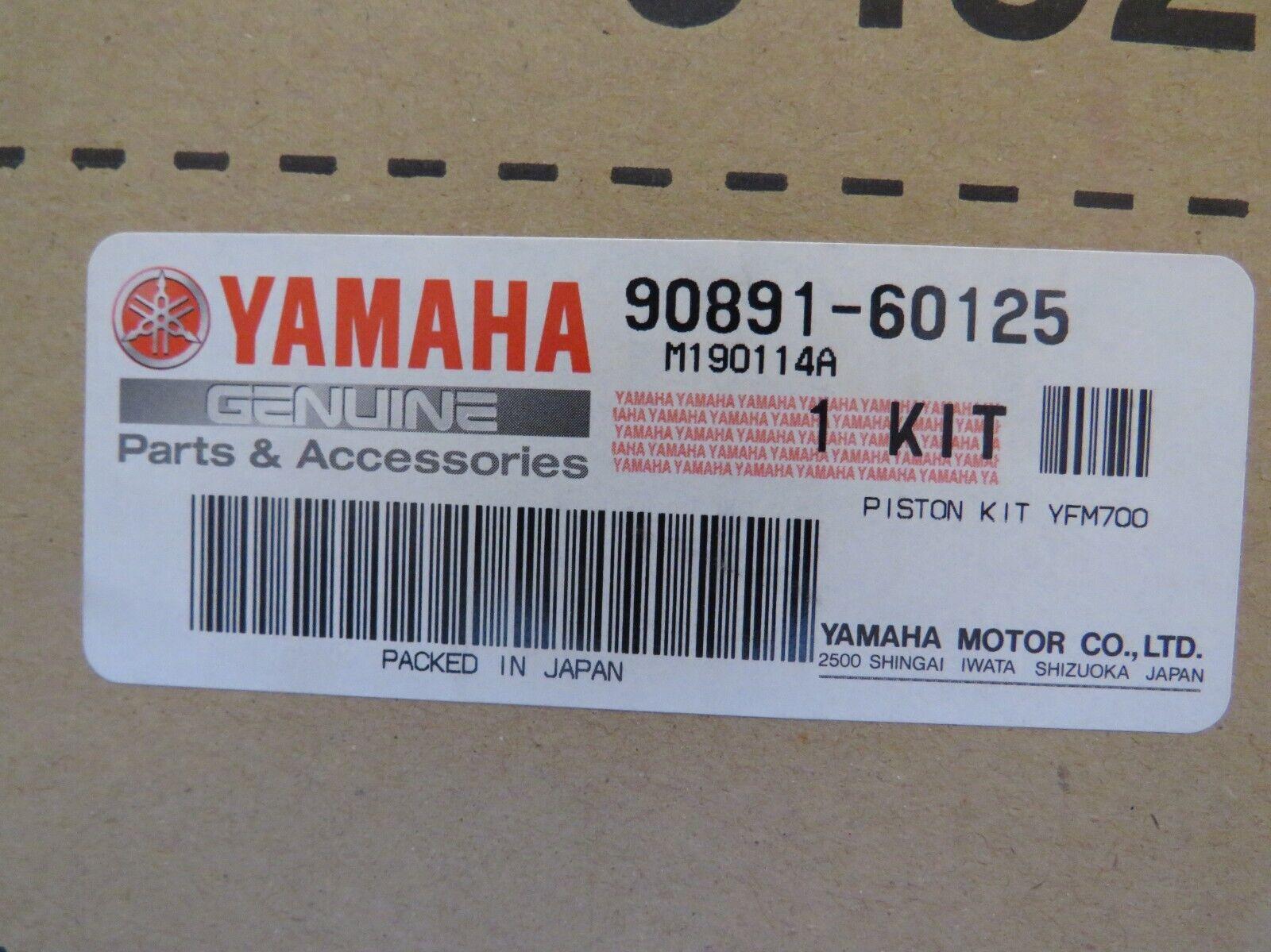 Nos Yamaha Yfm700 Kodiak Grizzly Genuine Oem Piston Kit