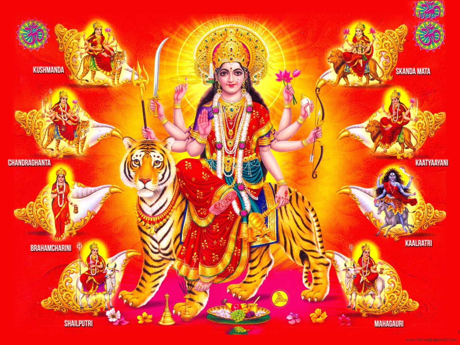 Hindu God Durga Matha Image Gallery
