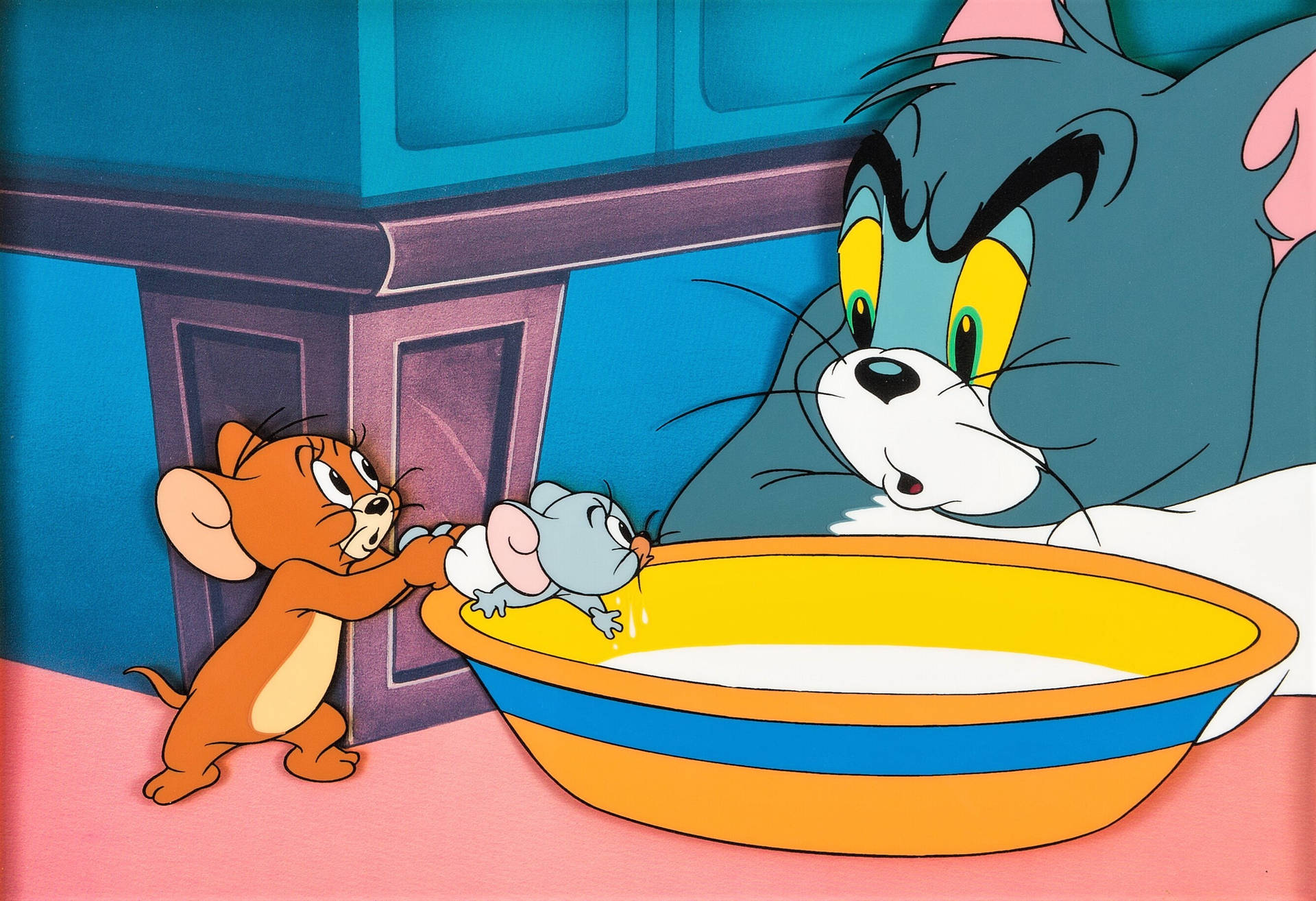 Tom And Jerry Aesthetic Wallpaper