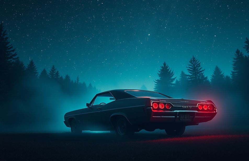 Supernatural Impala Wallpaper