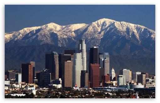 Downtown Los Angeles HD Wallpaper For Wide Widescreen Whxga