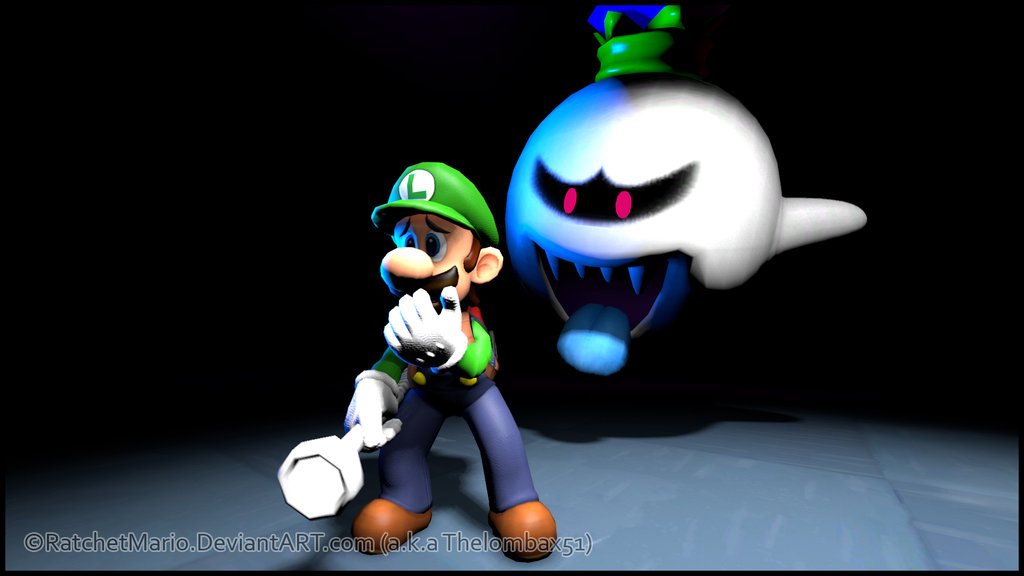 Sfm Luigi And King Boo With Video By Ratchetmario