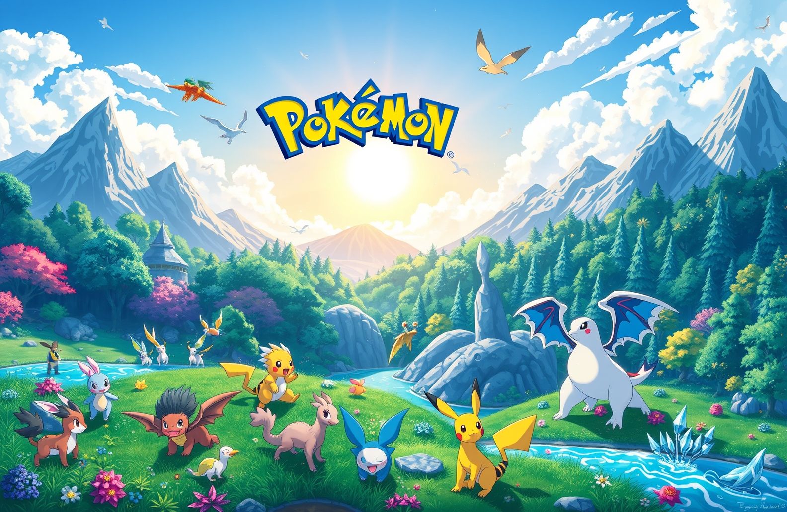 Awesome Pokemon Background