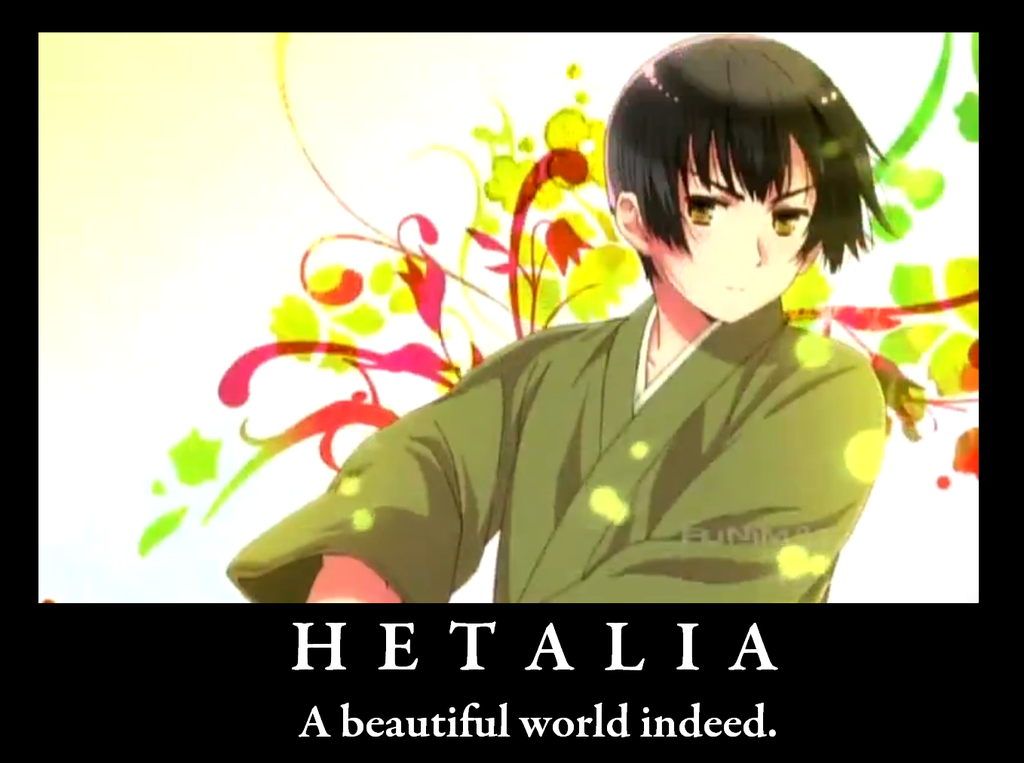 Hetalia Japan In Beautiful World Ending Credits By Frozencharm On