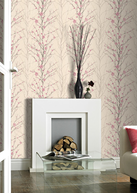 Vitality Floral Wallpaper Contemporary By Graham