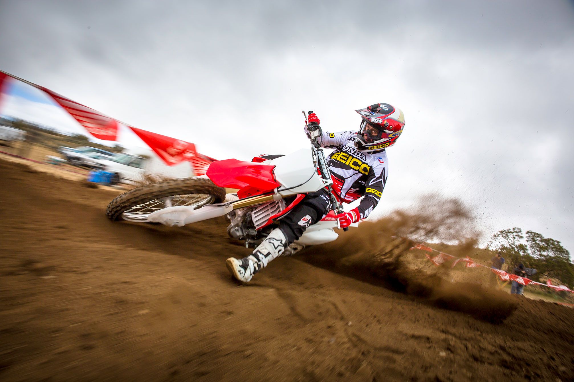 Honda Crf250r Dirtbike Bike Motorbike Race Racing F Wallpaper