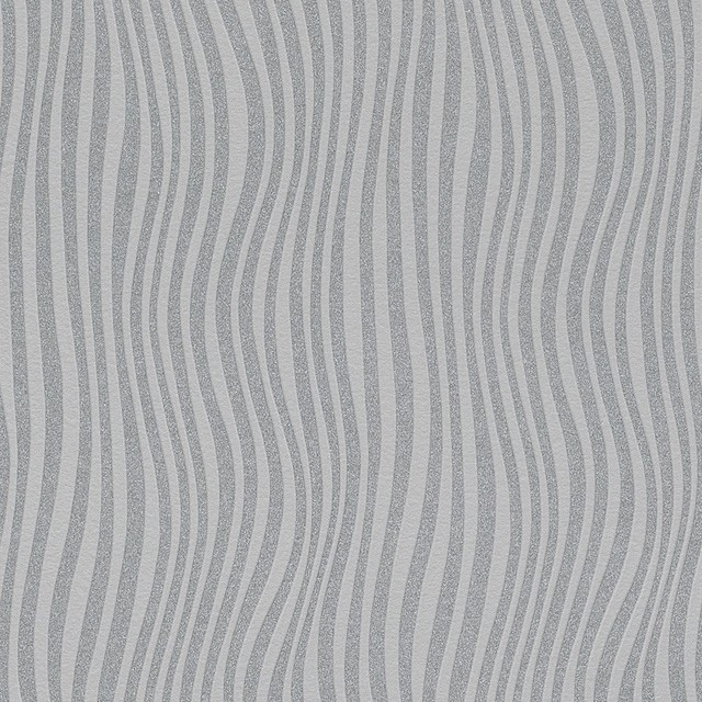 Metallic Zebra Stripe Wallpaper Sample Contemporary
