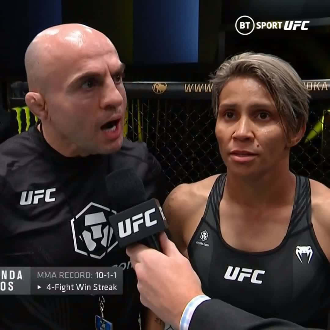 Amanda Lemos U F C Inter Post Fight Wallpaper