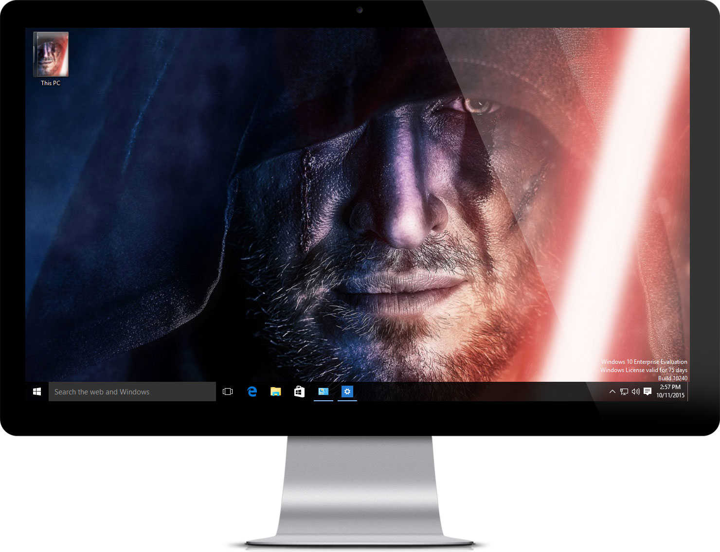 Star Wars The Force Awakens Theme On Windows