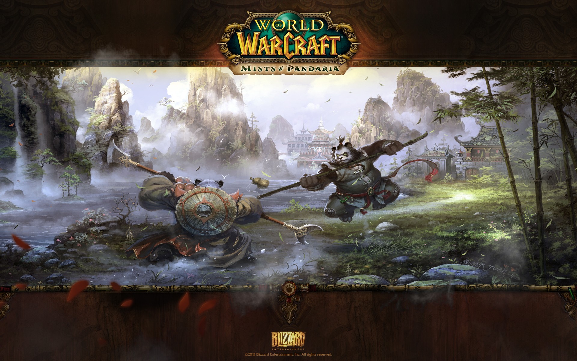 World Of Warcraft Mists Pandaria HD Wallpaper