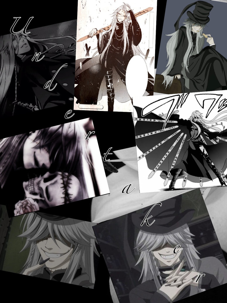 Black Butler Undertaker Collage By Teamvolturileader