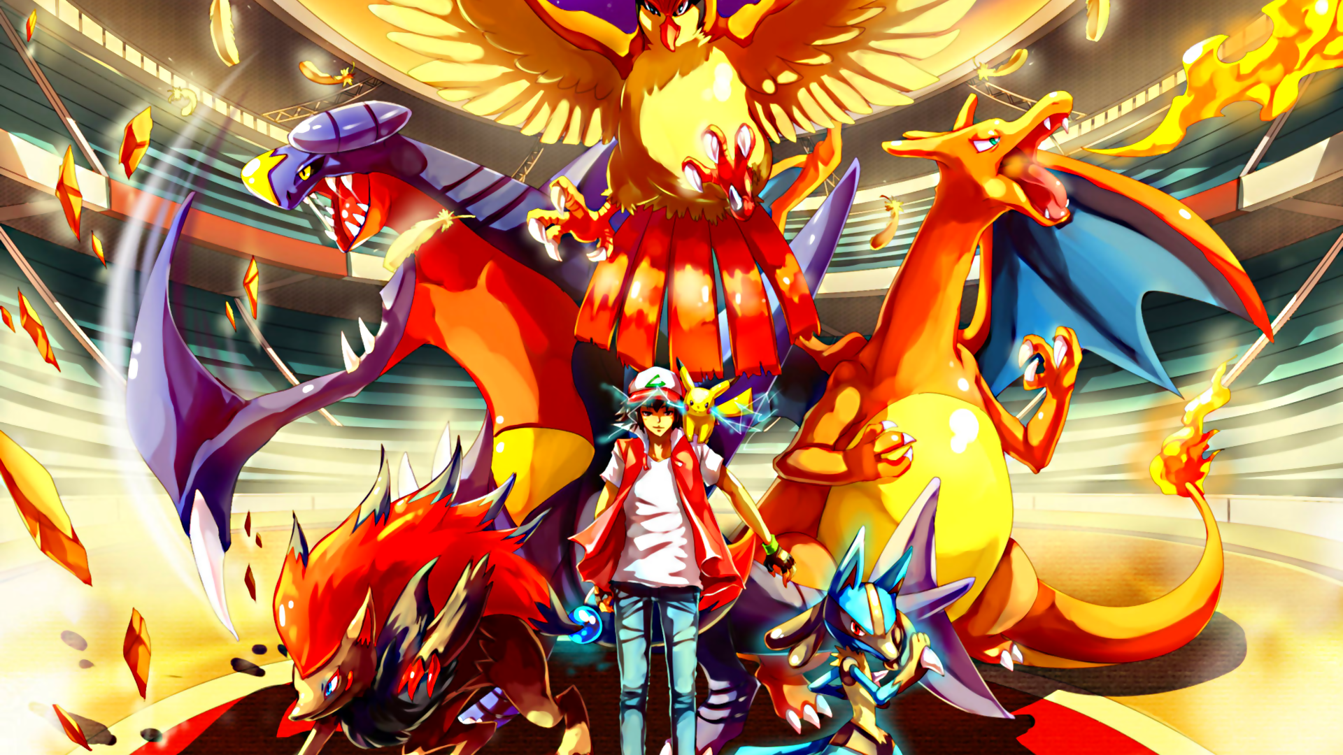 New Pokemon Red Stadium HD Wallpaper